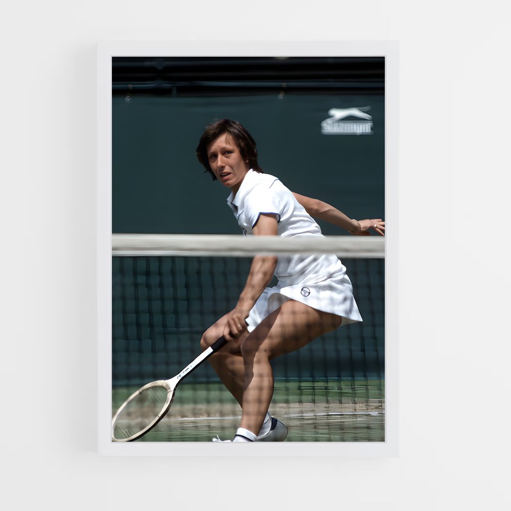 Poster Martina navratilova capturées – affiche Tennis (vue 3)